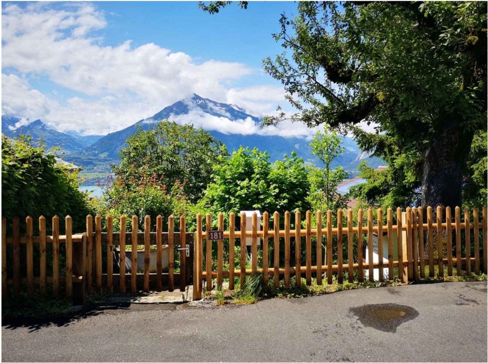 Chalet With View Of The Mountains And The Thun Lake Sigriswil Exteriér fotografie