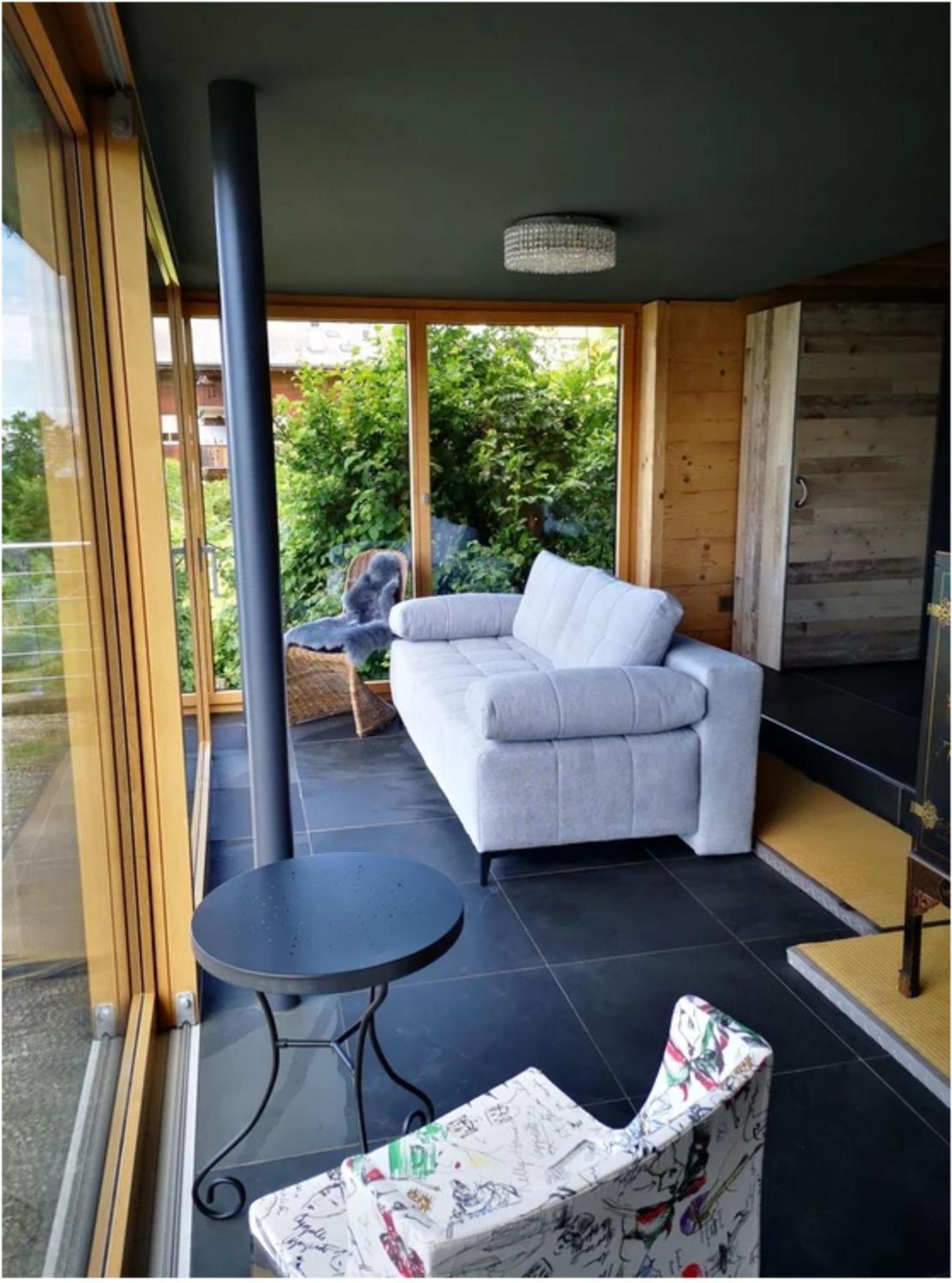 Chalet With View Of The Mountains And The Thun Lake Sigriswil Exteriér fotografie