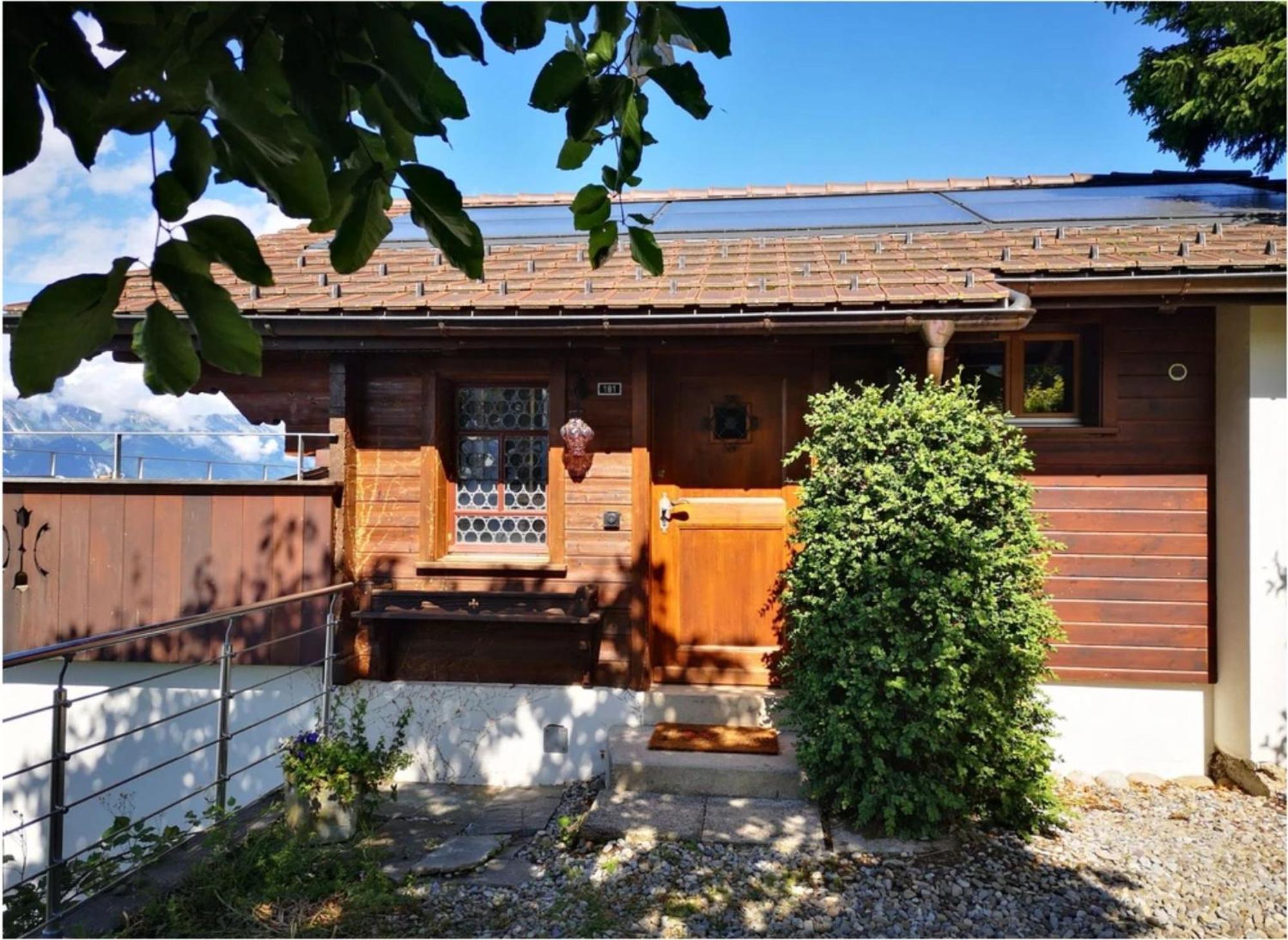 Chalet With View Of The Mountains And The Thun Lake Sigriswil Exteriér fotografie