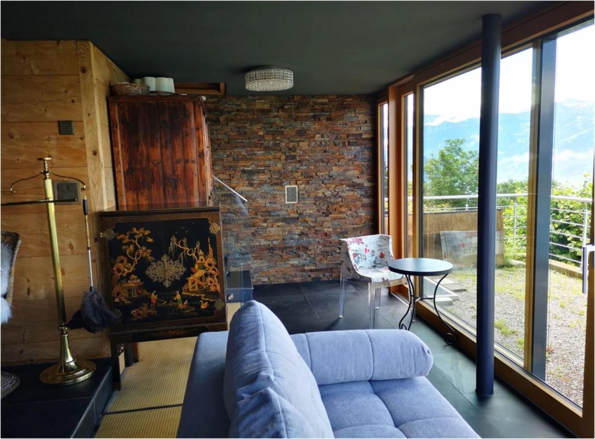 Chalet With View Of The Mountains And The Thun Lake Sigriswil Exteriér fotografie